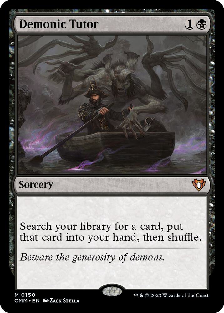 Demonic Tutor [Commander Masters]