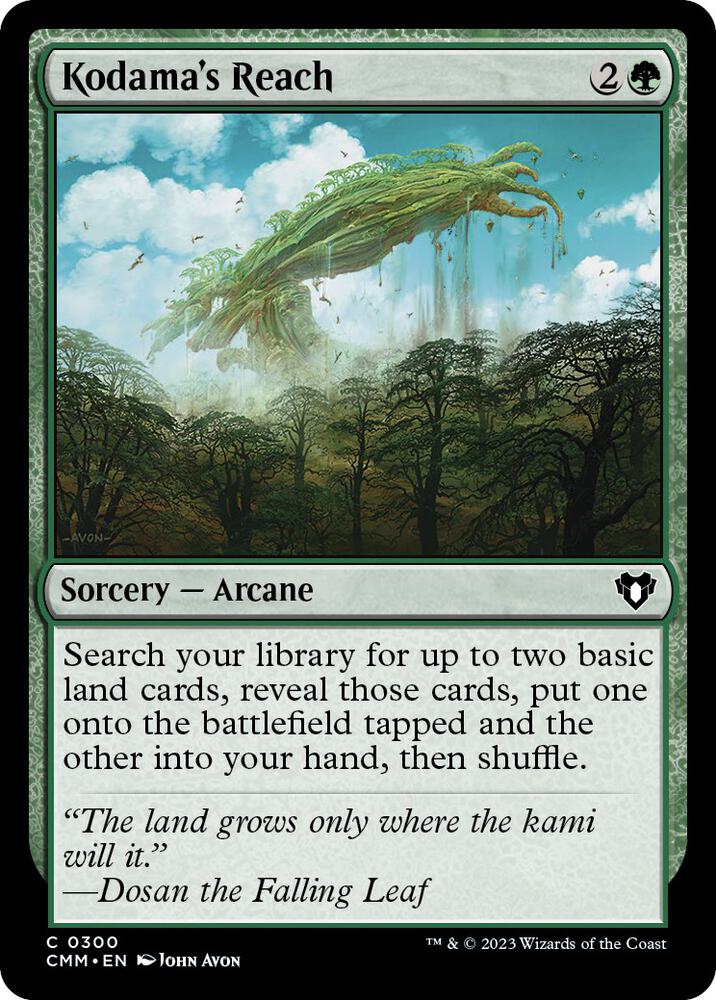 Kodama's Reach [Commander Masters]