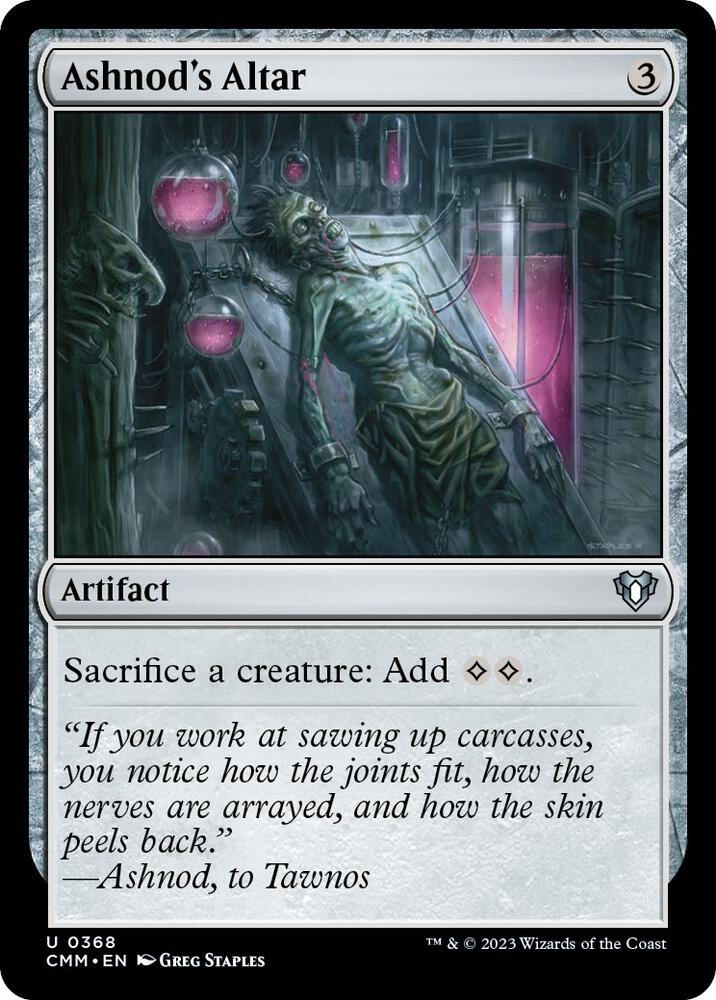 Ashnod's Altar [Commander Masters]