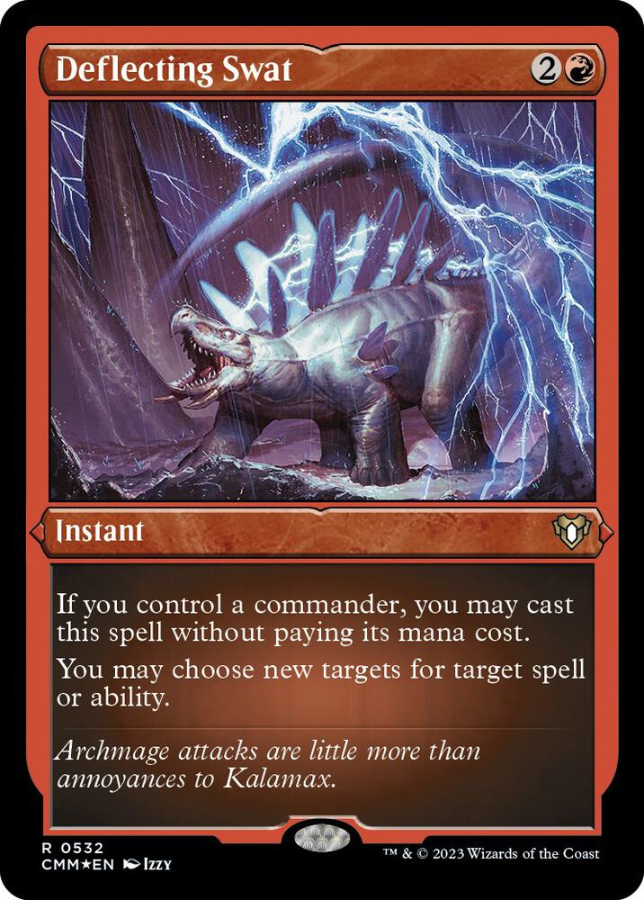 Deflecting Swat (Foil Etched) [Commander Masters]