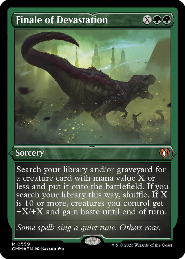 Finale of Devastation (Foil Etched) [Commander Masters]