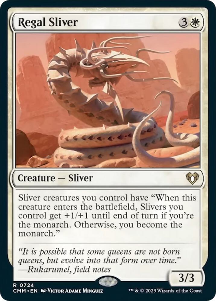 Regal Sliver [Commander Masters]