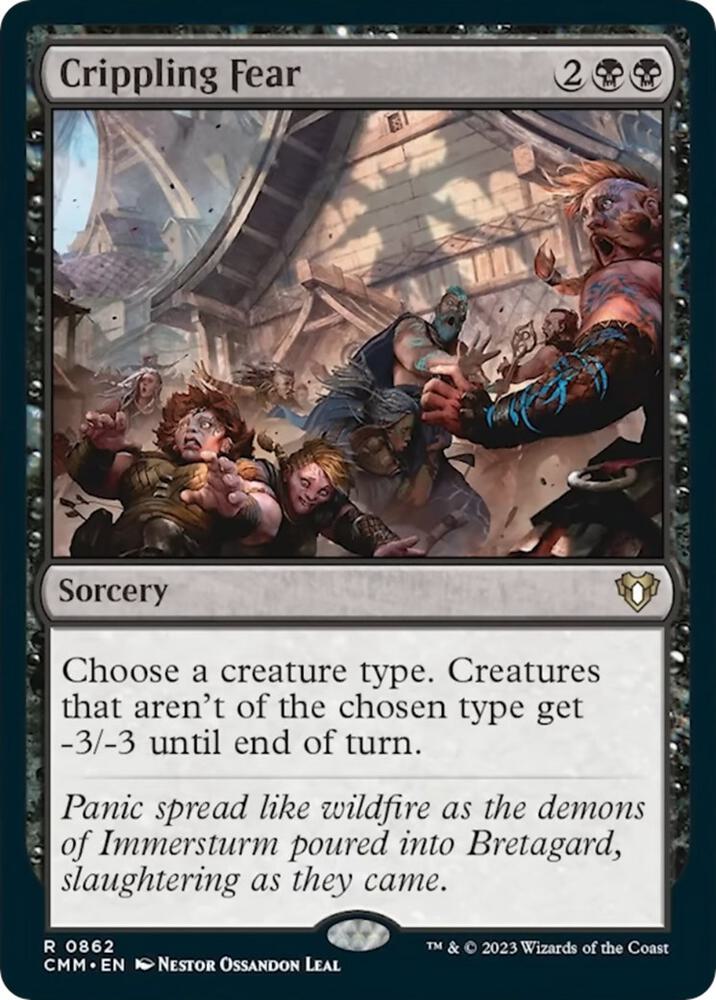 Crippling Fear [Commander Masters]