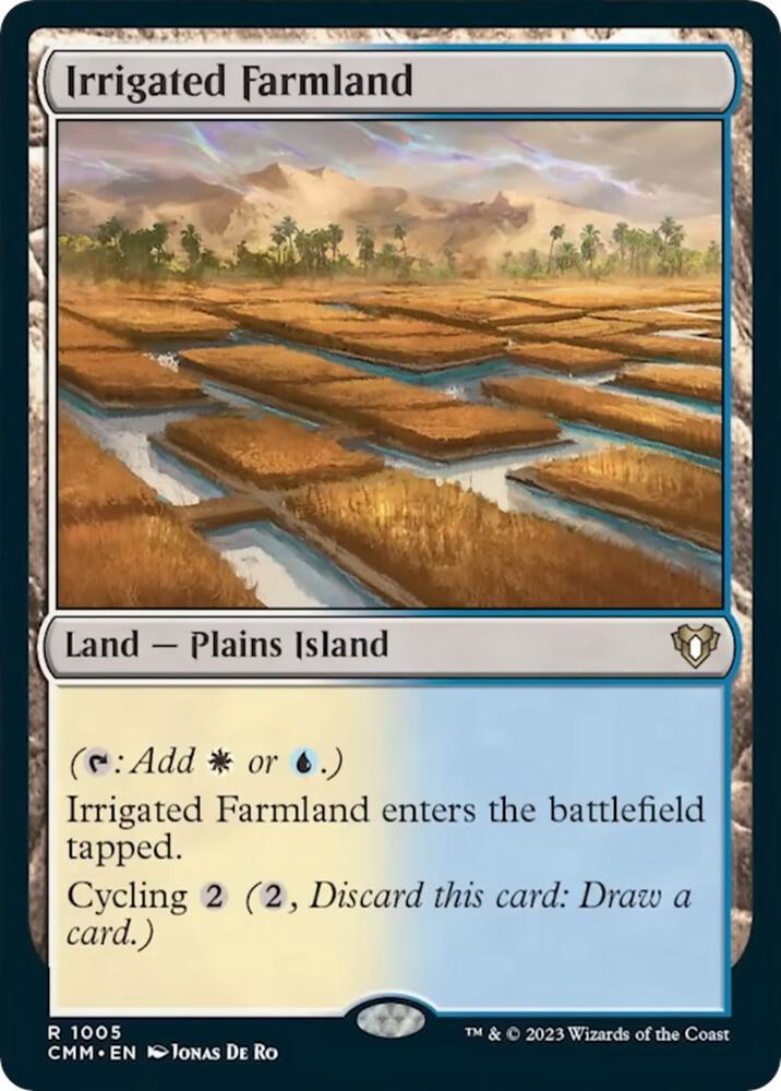 Irrigated Farmland [Commander Masters]