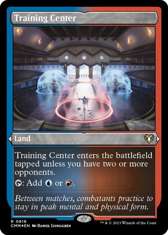Training Center (Foil Etched) [Commander Masters]