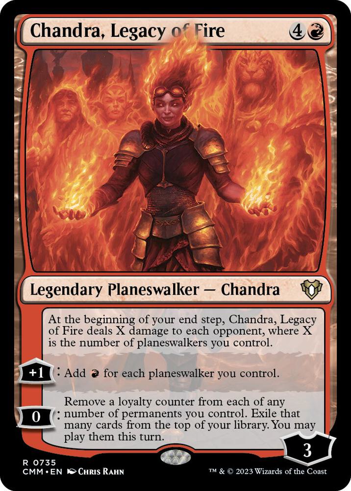 Chandra, Legacy of Fire [Commander Masters]