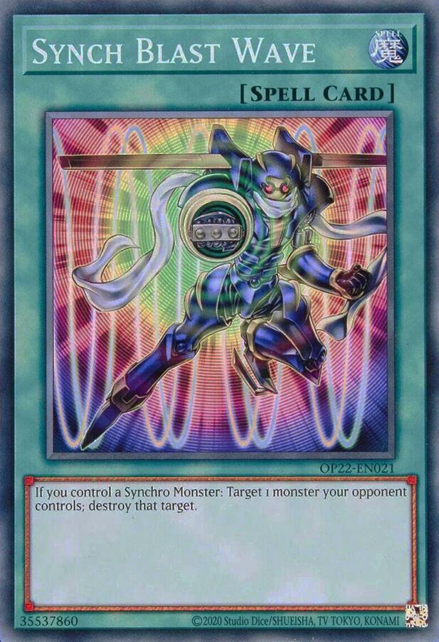 Synch Blast Wave [OP22-EN021] Common