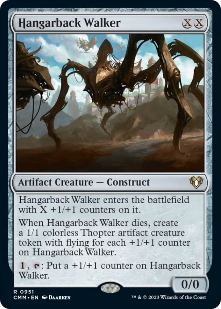 Hangarback Walker [Commander Masters]