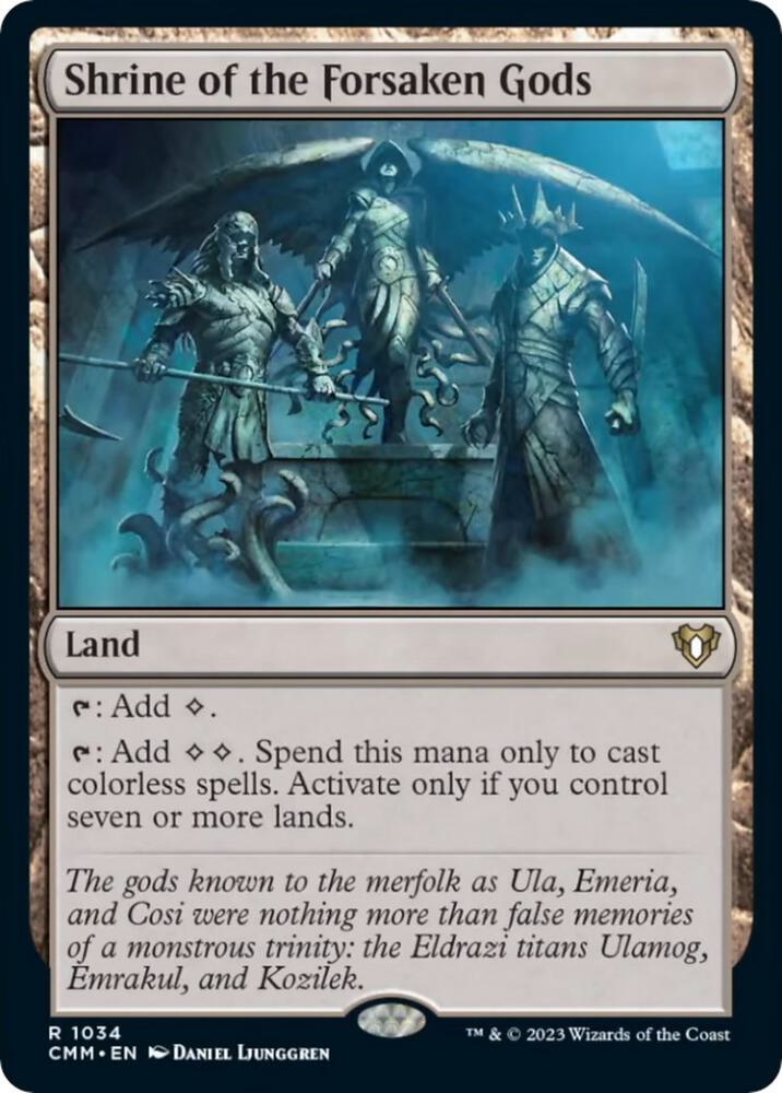Shrine of the Forsaken Gods [Commander Masters]