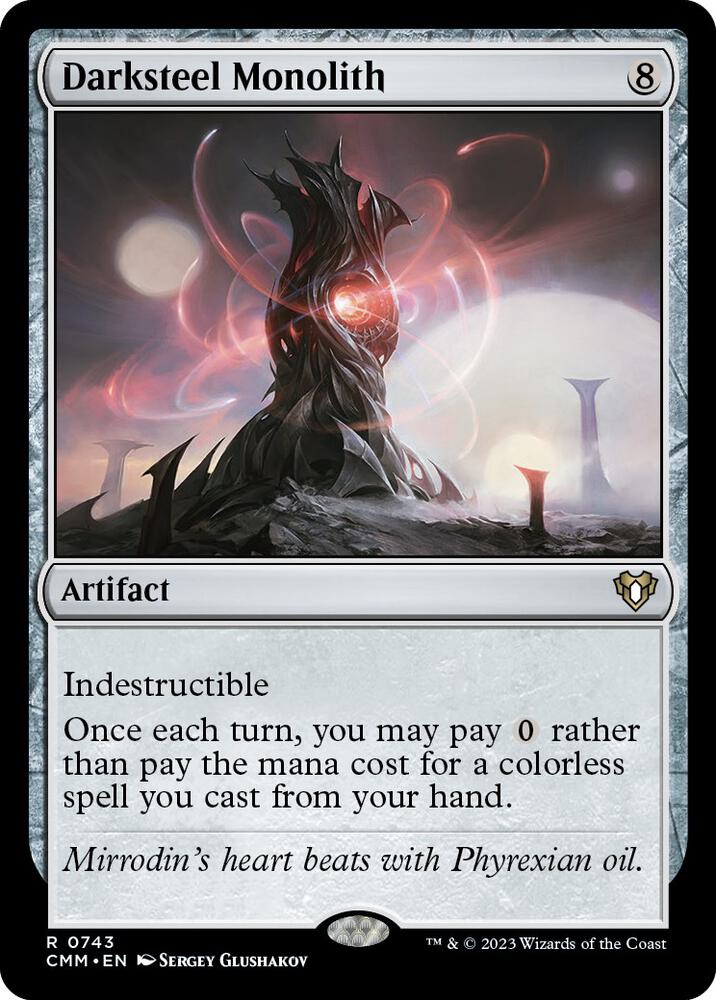 Darksteel Monolith [Commander Masters]