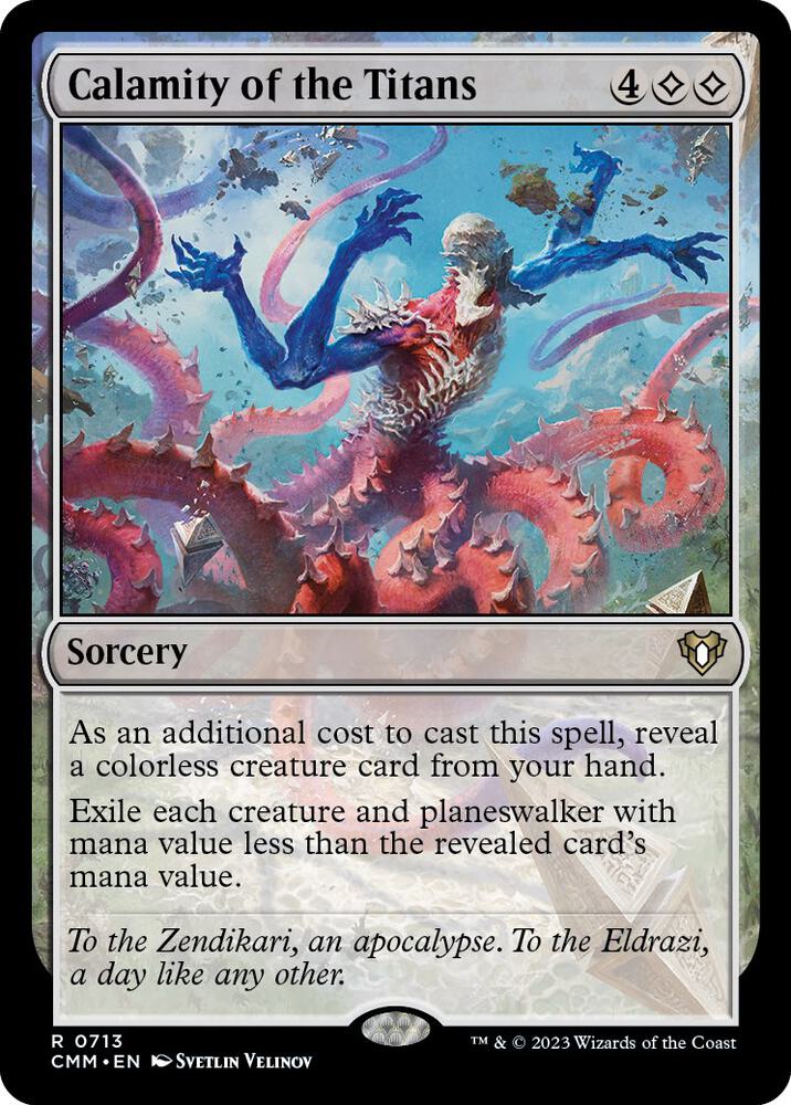 Calamity of the Titans [Commander Masters]