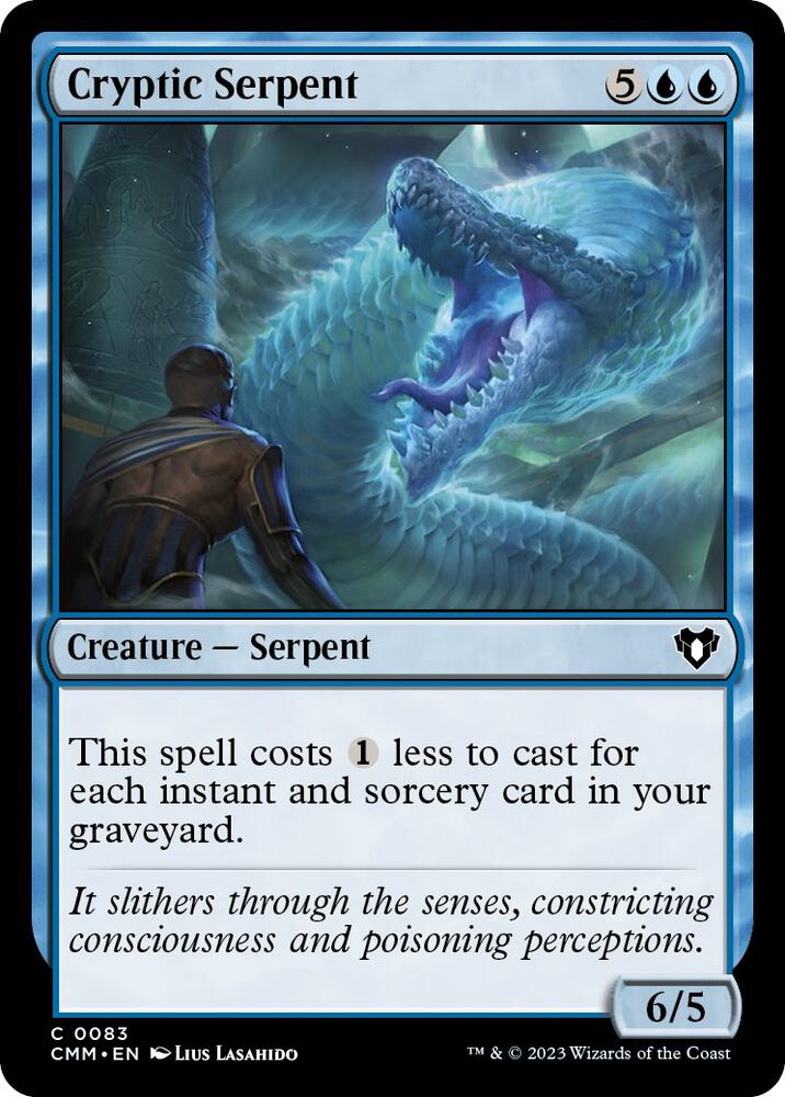 Cryptic Serpent [Commander Masters]