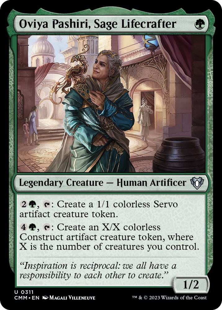 Oviya Pashiri, Sage Lifecrafter [Commander Masters]