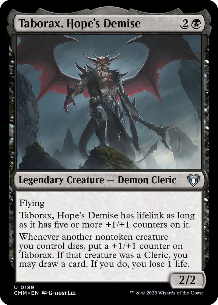 Taborax, Hope's Demise [Commander Masters]