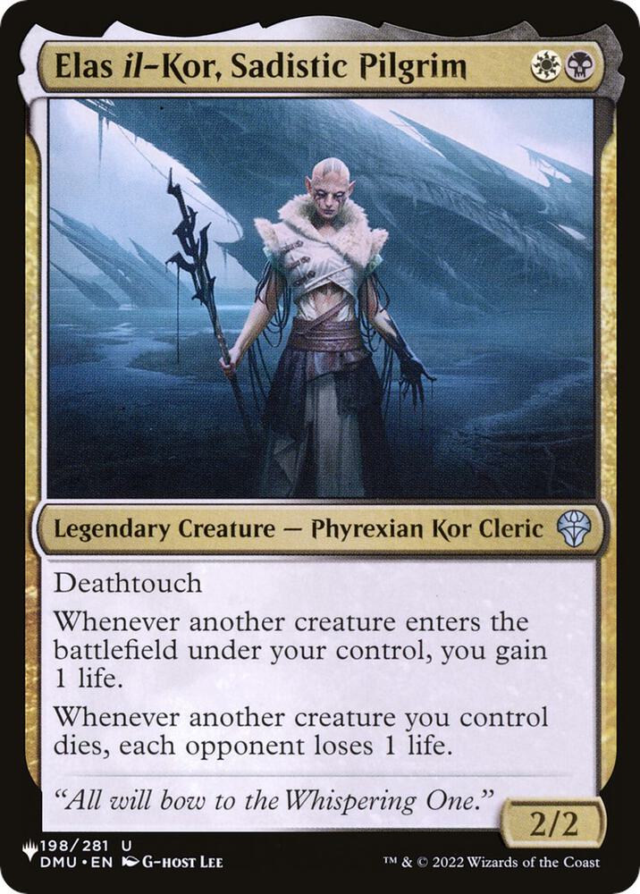 Elas il-Kor, Sadistic Pilgrim [The List]