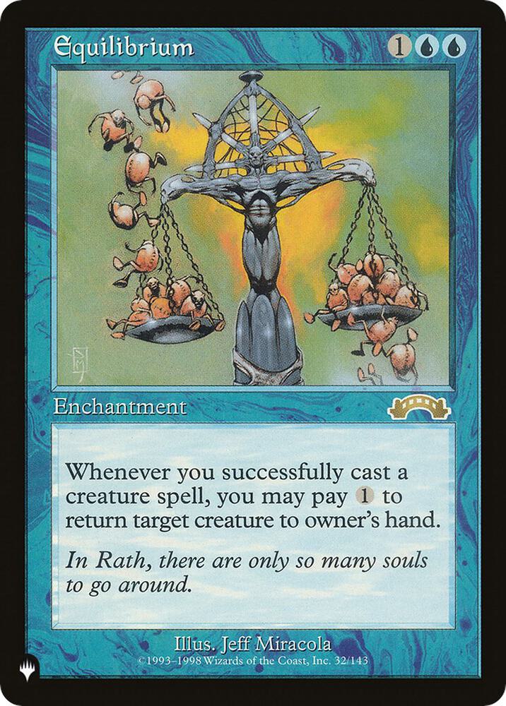 Equilibrium [The List]