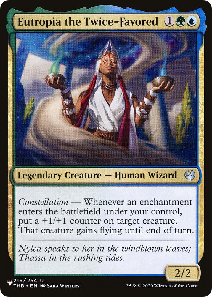 Eutropia the Twice-Favored [The List]
