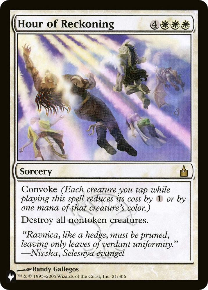 Hour of Reckoning [The List]