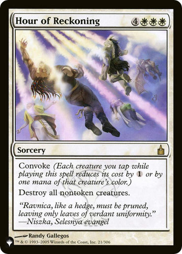 Hour of Reckoning [The List]