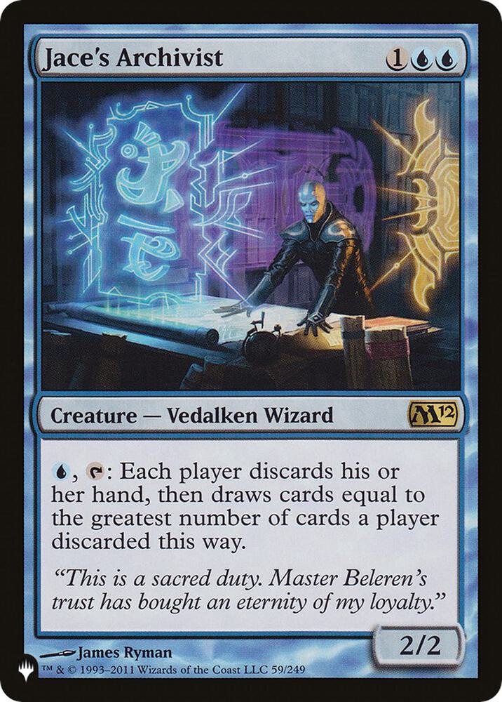 Jace's Archivist [The List]