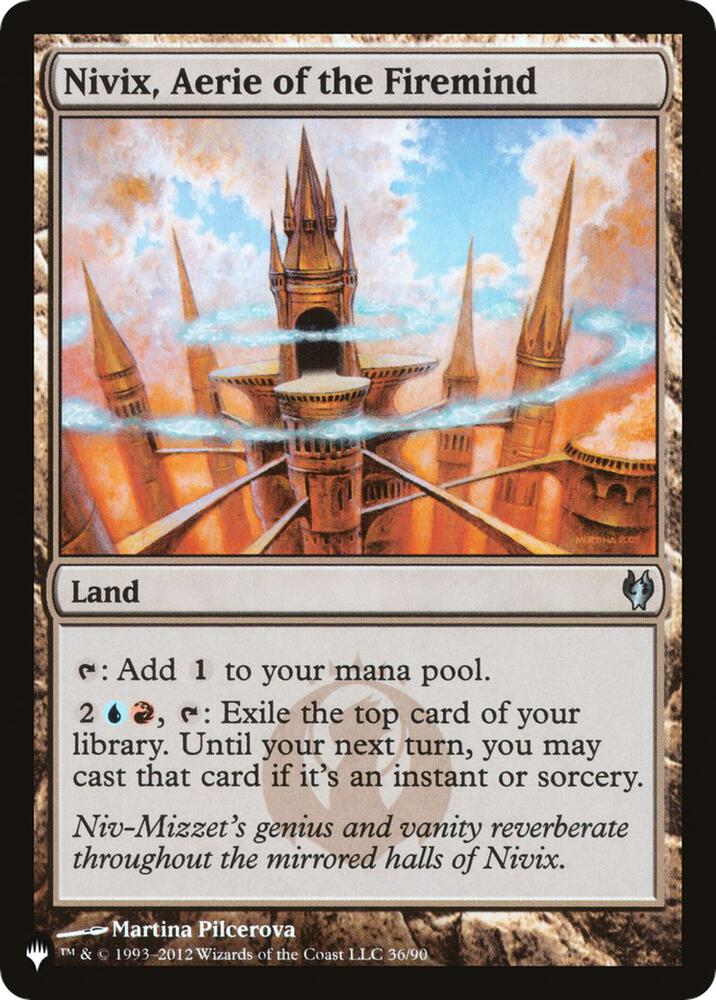 Nivix, Aerie of the Firemind [The List]