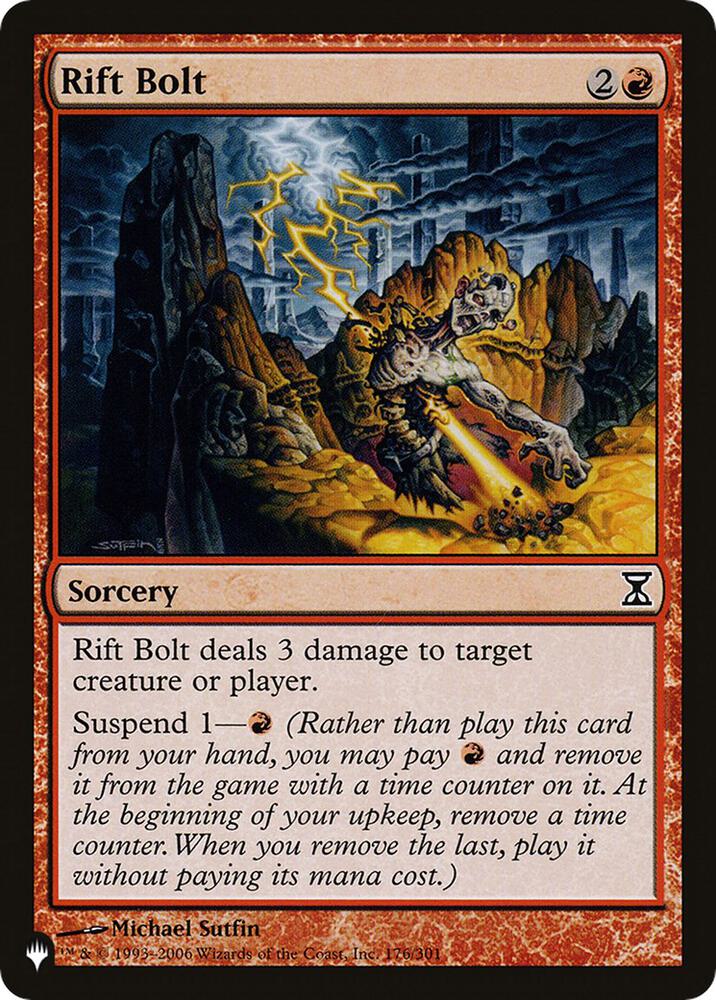 Rift Bolt [The List]