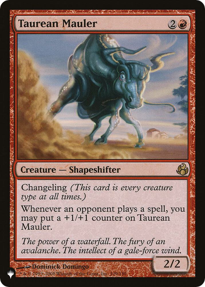 Taurean Mauler [The List]