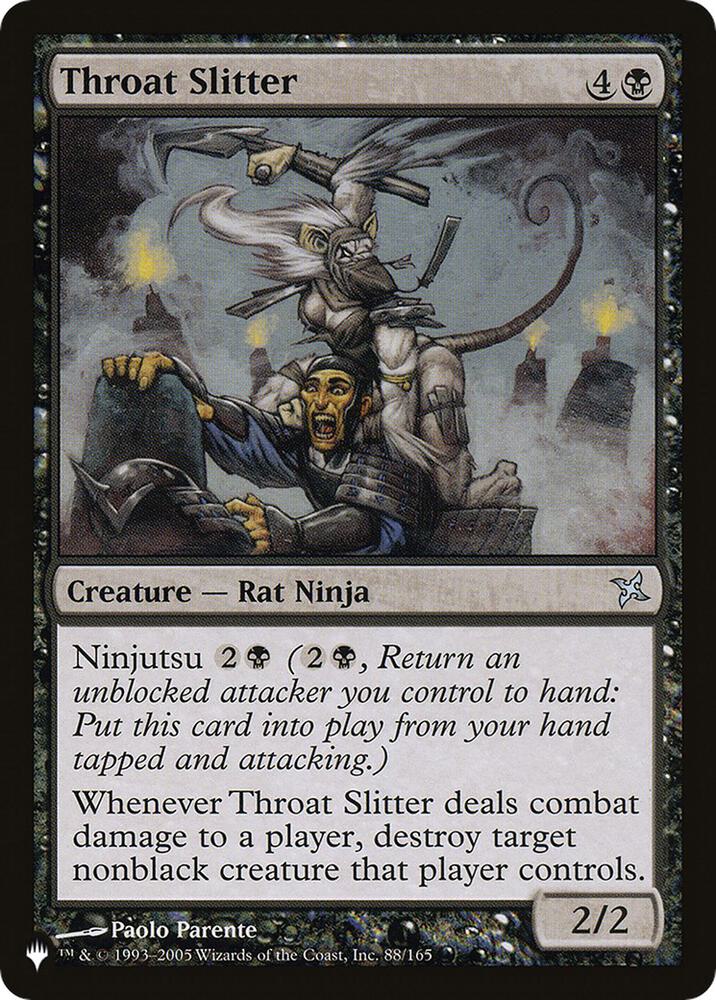 Throat Slitter [The List]