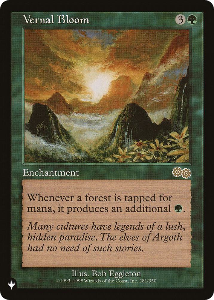 Vernal Bloom [The List]