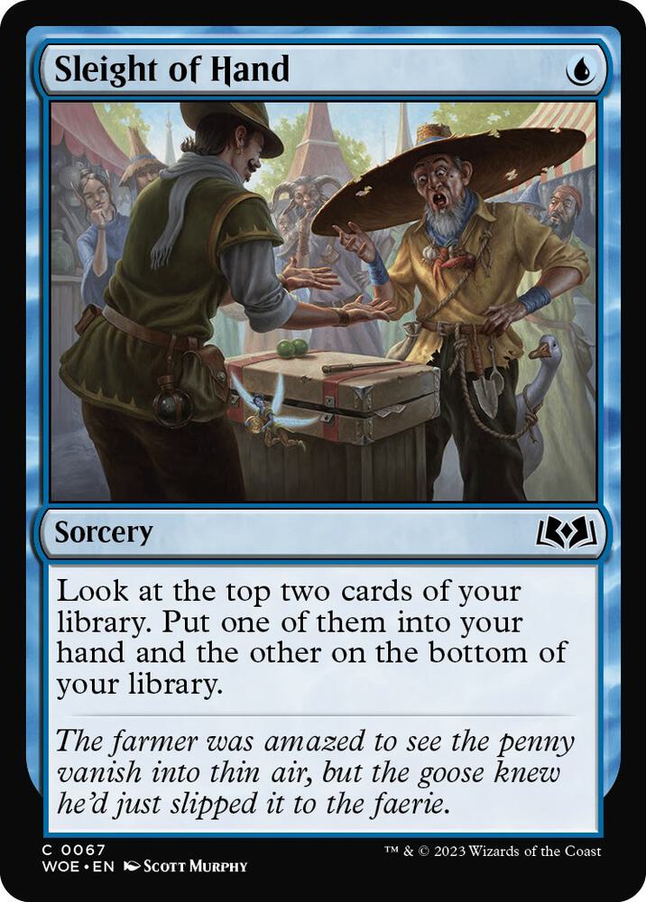 Sleight of Hand [Wilds of Eldraine]