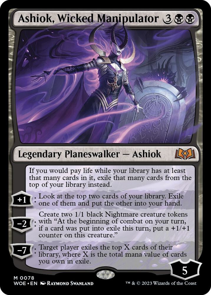 Ashiok, Wicked Manipulator [Wilds of Eldraine]
