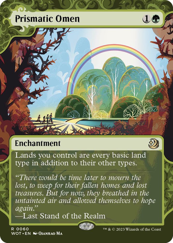 Prismatic Omen [Wilds of Eldraine: Enchanting Tales]