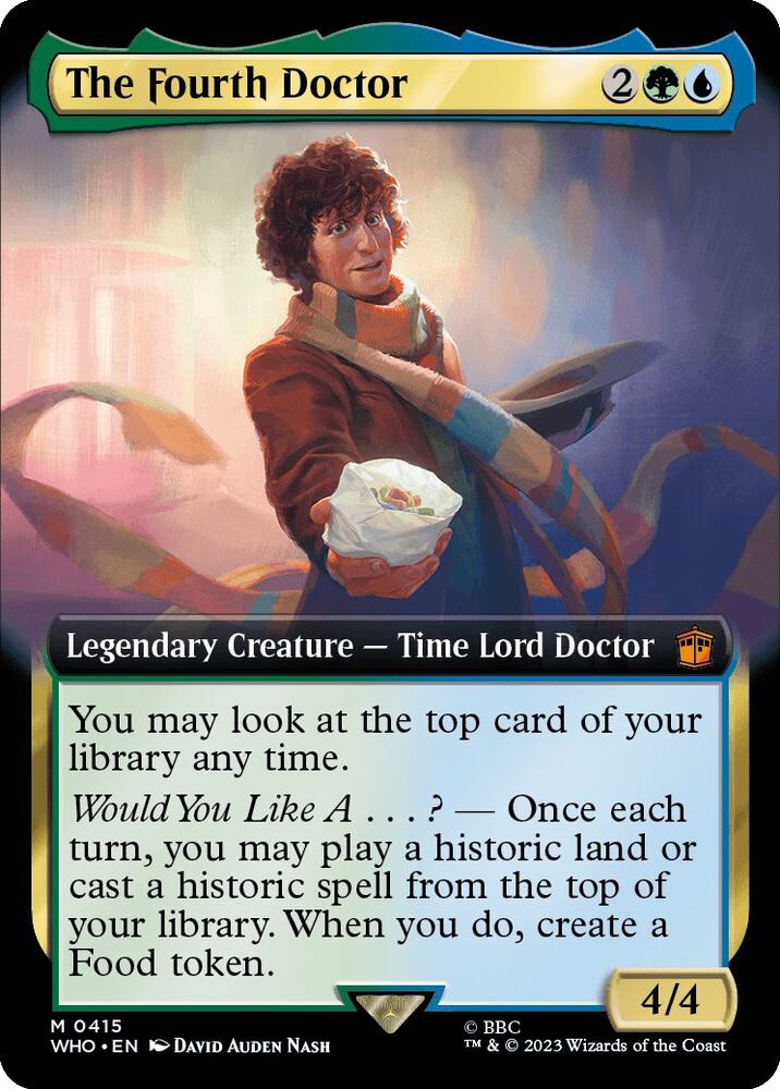 The Fourth Doctor (Extended Art) [Doctor Who]