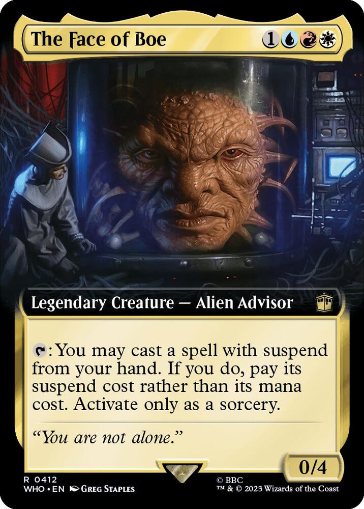 The Face of Boe (Extended Art) [Doctor Who]