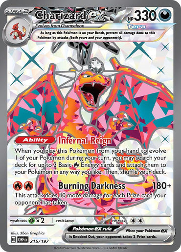 Charizard ex (215/197) [Scarlet & Violet: Obsidian Flames]