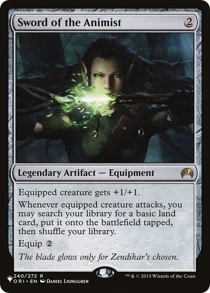Sword of the Animist [Secret Lair: Angels]