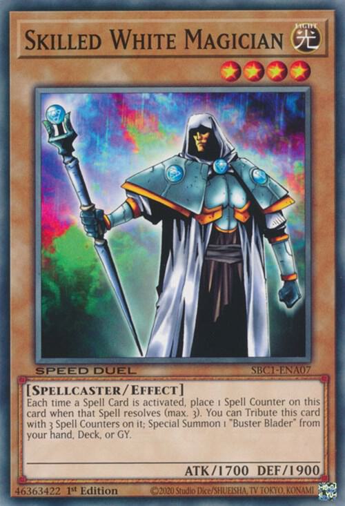 Skilled White Magician [SBC1-ENA07] Common
