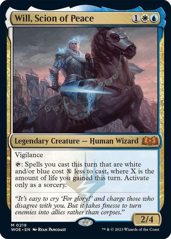 Will, Scion of Peace [Wilds of Eldraine]