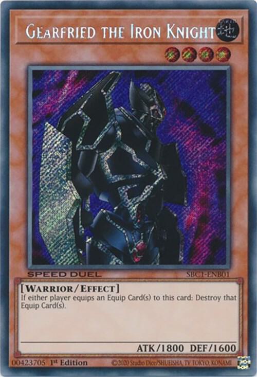 Gearfried the Iron Knight [SBC1-ENB01] Secret Rare