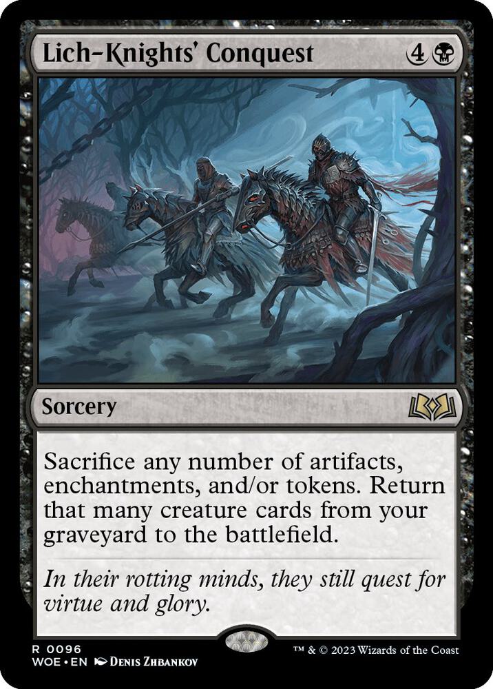 Lich-Knights' Conquest [Wilds of Eldraine]