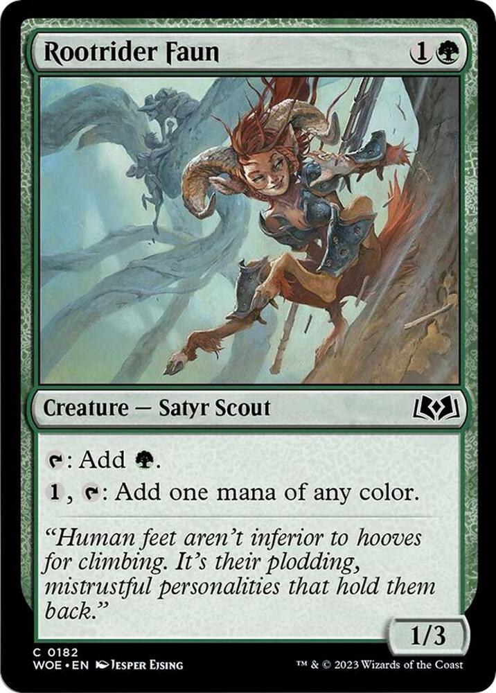 Rootrider Faun [Wilds of Eldraine]