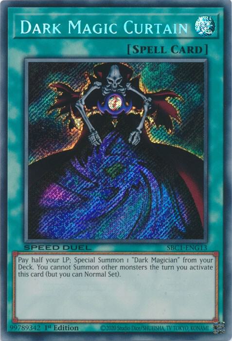 Dark Magic Curtain [SBC1-ENG13] Secret Rare