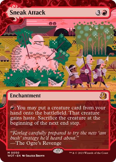 Sneak Attack [Wilds of Eldraine: Enchanting Tales]