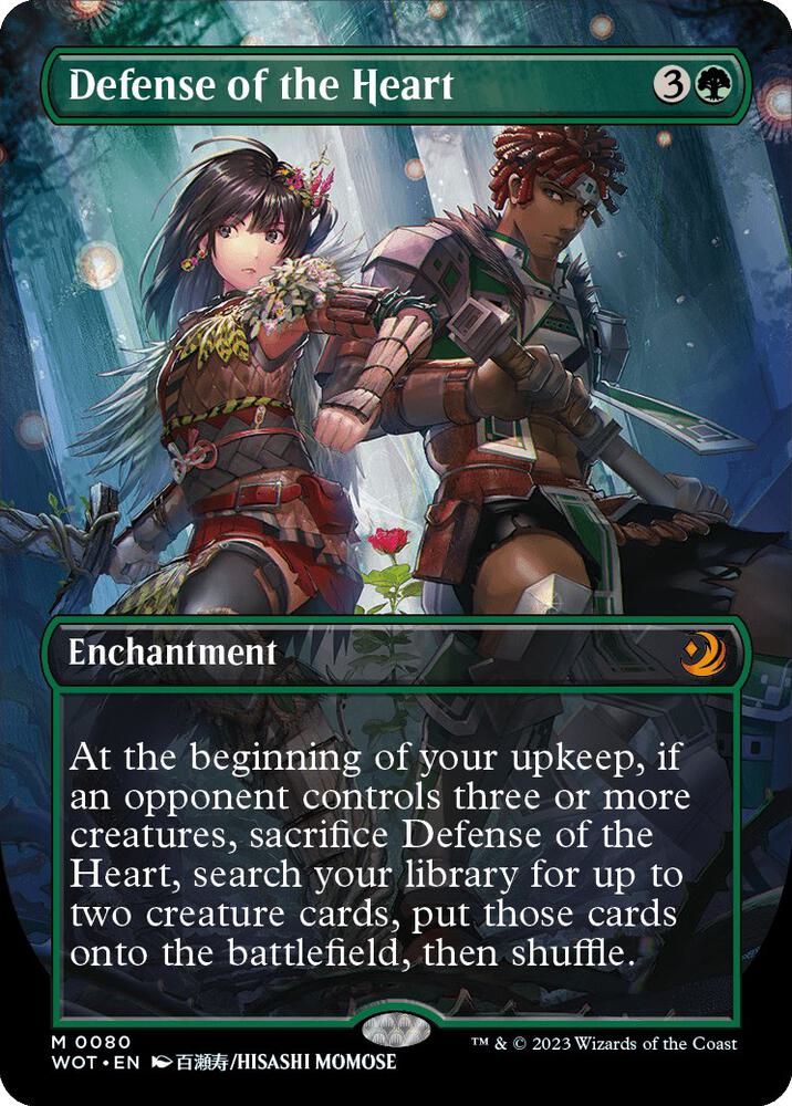 Defense of the Heart (Anime Borderless) [Wilds of Eldraine: Enchanting Tales]