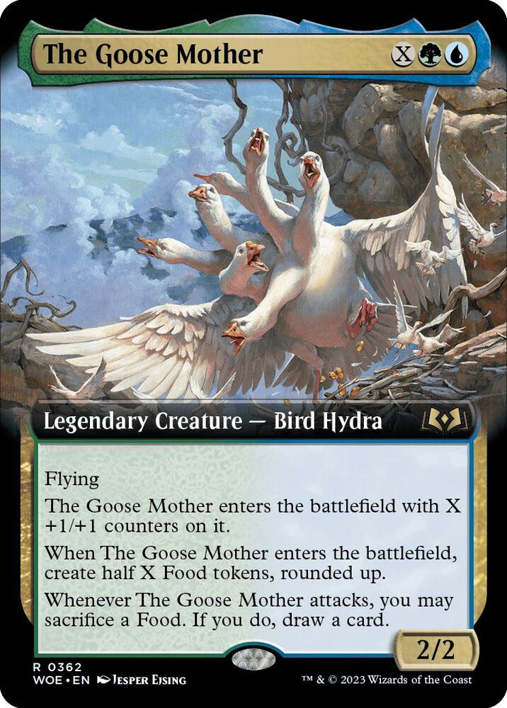The Goose Mother (Extended Art) [Wilds of Eldraine]