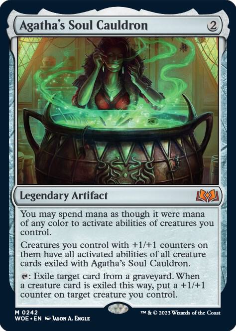 Agatha's Soul Cauldron [Wilds of Eldraine]