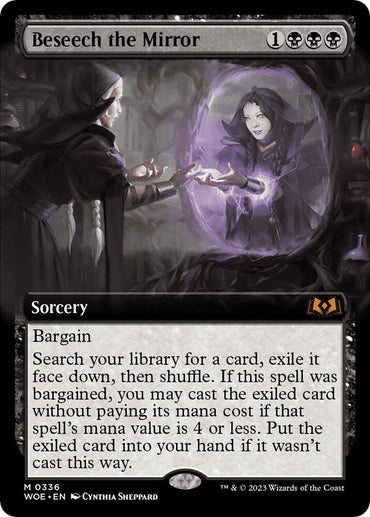 Beseech the Mirror (Extended Art) [Wilds of Eldraine]