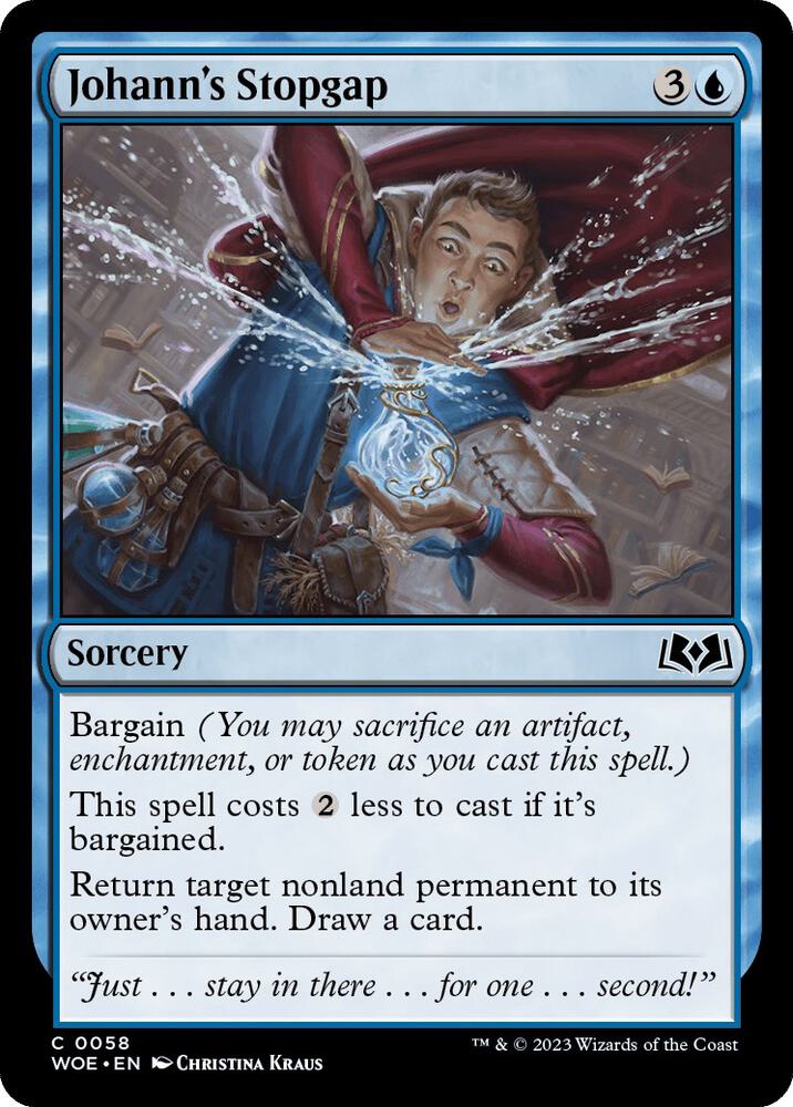 Johann's Stopgap [Wilds of Eldraine]
