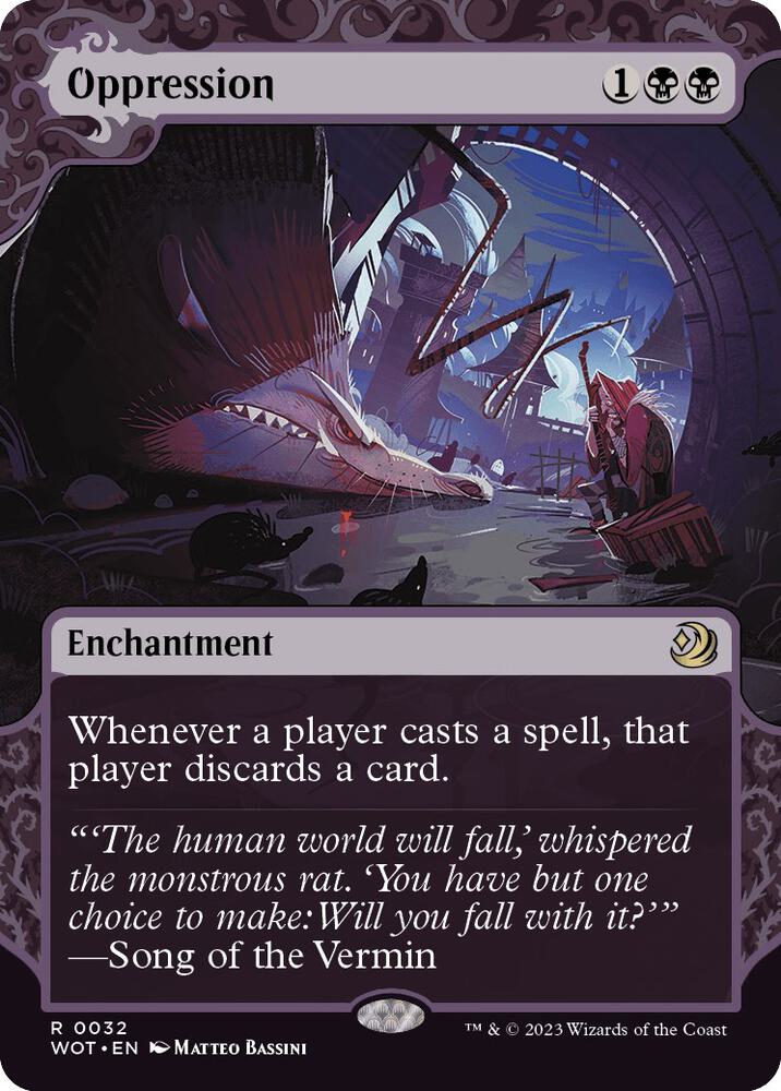 Oppression [Wilds of Eldraine: Enchanting Tales]