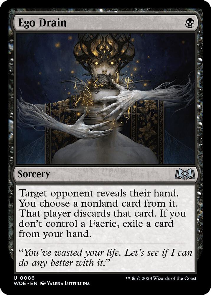Ego Drain [Wilds of Eldraine]